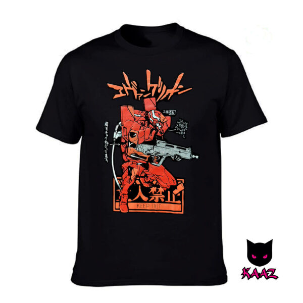 Remera de Neon Genesis Evangelion Unidad 02