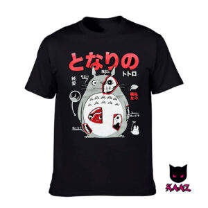 Remera de Skull Totoro anime kaaz Ushuaia