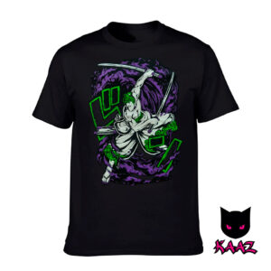 Remera de Roronoa Zoro​ anime Kaaz Ushuaia